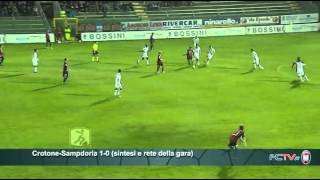 Fc Crotone  CrotoneSampdoria 10 sintesi e rete della gara [upl. by Holtorf36]