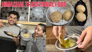 Himachal Traditional Food😍  Siddu Recipe [upl. by Honeywell639]