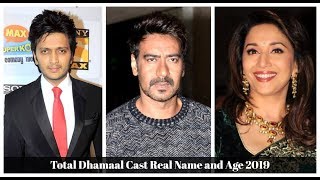 Total Dhamaal Cast Real Name and Age 2019 [upl. by Kreager]