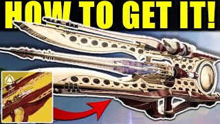 Destiny 2 How to Get The MICROCOSM Exotic Trace Rifle  Final Shape DLC [upl. by Shenan]