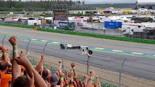 Spin and crash bottas german grand prix hockenheim 2019 [upl. by Rehpotsirhcnhoj]