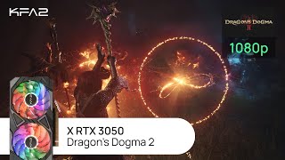 KFA2 X GeForce RTX 3050 Black  Dragons Dogma 2  1080p Full HD разрешение [upl. by Wooster]