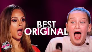 THATS AN ORIGINAL 15 BEST Singing Auditions on Got Talent [upl. by Hplar]