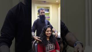 haircut Manis family salon amp makeover studio TrivandrumMore details Pls Contact 7994789500 [upl. by Ahsyia]