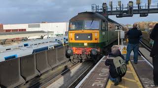 Class 47s on Royal Statesman at Portsmouth and Southsea Includes stock moves 28 03 2024 [upl. by Naej]