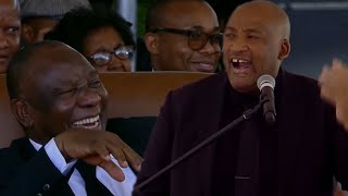 Gayton McKenzie Takes Swipe At EFF quotThey Can Call Me HONORABLE Bhantinti Singing Ramaphosa Songquot [upl. by Ohcirej]