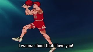 Slam Dunk OST BAAD Kimi ga Suki da to Sakebitai English Lyric [upl. by Runkel]