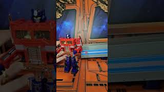 Transformers Masterpiece Missing Link C01 Optimus Prime With Trailer optimusprime transformers [upl. by Skardol135]