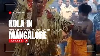 MANGALORE CULTURE KOLA  MANGALORE TRADITION [upl. by Jilli]