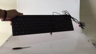 เปิดกล่อง Dell Multimedia Keyboard Thai  KB216 [upl. by Riamu]