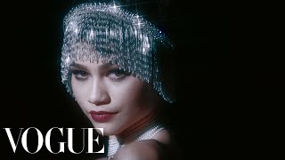 Zendaya Does 100 Years of Beauty  Vogue [upl. by Akinit262]