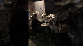 Nils quotDominatorquot Fjellström Drummer 🤘 Vredehammer in Studio 2023 shorts [upl. by Dannel]