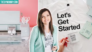 How to use a Cricut for the First Time  Best Beginner Projects  The DIY Mommy [upl. by Tarrel]