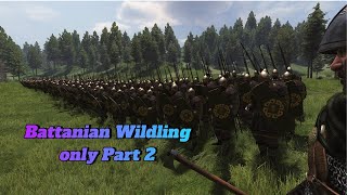 Mount amp Blade II Bannerlord Battanian Wildling Only Part 2 [upl. by Lucille]