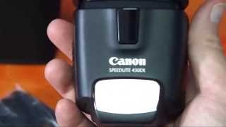 Flash Canon SpeedLite 430EX [upl. by Ikcaj]