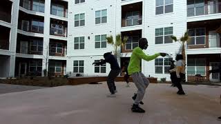 Courtyard Workout at the Shoreview Flats  Choreographer  Cheesy [upl. by Horten]