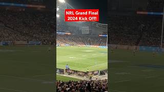 🏈NRL Grand Final 2024 Kick Off Storm VS Penrith nrl rugbyleague penrithpanthers melbournestorm [upl. by Basso]