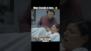 This is What Happened When Albert Einstein is Born shorts movie viral [upl. by Ennovihs]