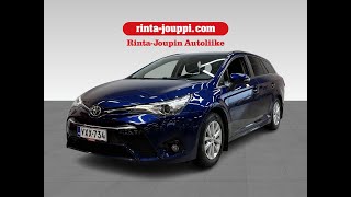 Toyota Avensis 18 Valvematic Active Touring Sports1Omisteinen  Juu [upl. by Paymar]