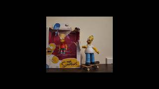 Bart Simpson JAKKSPacific Stop Motion Unboxing shorts [upl. by Otrebmal]