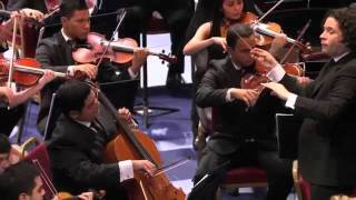 Gustavo Dudamel  SBSOV Mahler Symphony No 2 Mov II [upl. by Alemat]