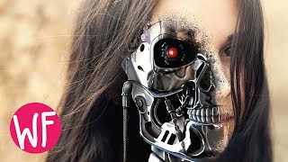 Photoshop Tutorial  Terminator Face Photoshop CS6 [upl. by Llatsyrc]