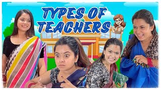 Types of teachers in School 🏫 shorts ytvideo sejalgaba teacherlife school [upl. by Netneuq]