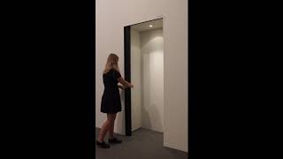 Invisidoor S  your invisible sliding door lined up with the wall [upl. by Peednus]