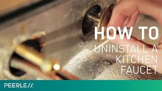 How to Remove a Kitchen Faucet [upl. by Knutson]