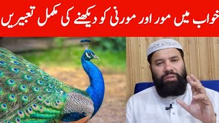 khwab mein Moor dekhna  peacock dream meaning  khwab mein morni dekhne ki tabeer [upl. by Lathan]