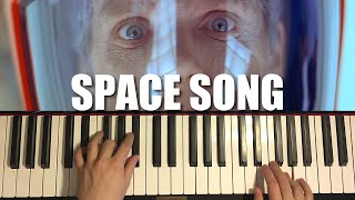 Beach House  Space Song Piano Tutorial Lesson [upl. by Sikorski821]