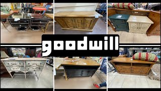 GOODWILL 3 DIFFERENT STORES SHOP WITH ME 2024  FURNITURE HOME DECOR  STORE WALKTHROUGH [upl. by Obau]