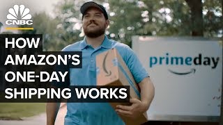 How Amazon Delivers On OneDay Shipping [upl. by Halas]