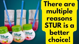 Product Review Stur Liquid Water Enhancer  Why I love it [upl. by Norad]