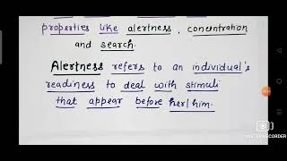 ATTENTION  Meaning amp properties CLASS 11 PSYCHOLOGY Ch5 Sensory Attentional and Perceptual [upl. by Chapa]