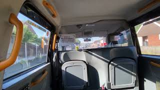 A Ride In LTI TX4 Black Cab LL58 UMB [upl. by Wolfson949]