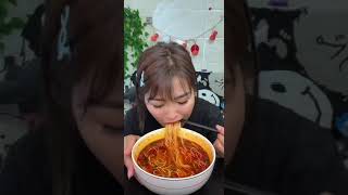 Fast food Noodles Lazy food Ramen What to eat for breakfast Eat Yudao Chongqing noodles for brea [upl. by Laud963]