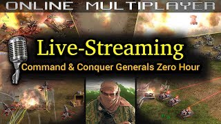 Generals Zero Hour  Online Multiplayer Stream My first stream ever [upl. by Garnes216]