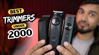 Best Trimmer under 2000 in India 2024 besttrimmer trimmerformen [upl. by Nikita]