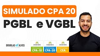 Simulado ANBIMA CPA 20 PGBL e VGBL 2023 [upl. by Abdel]