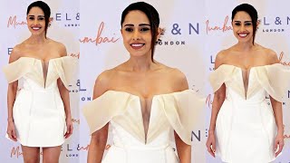 Nushrat Bharucha Stuns At El amp N London Exclusive Launch [upl. by Gnad]