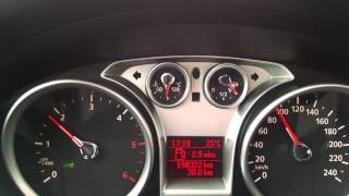 Ford Focus MK2 16 TDCI 90KM spalanie w trasie na autostradzie [upl. by Philly]