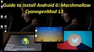 How to install Android 60 Marshmallow  CyanogenMod 13 on Samsung Galaxy Tab 2 [upl. by Otsenre]