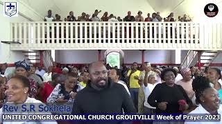 Rev SR Sokhela Ungenzela konkokuhle at Groutville Congrgational Church [upl. by Aidan615]