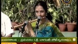 Dr Jayaprada Rammurthy Flute 04 Hindolam SamajaVaragamana T [upl. by Tutankhamen648]