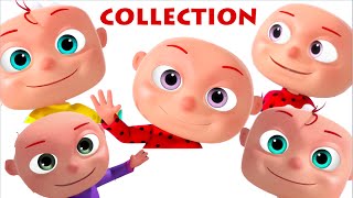 Five Little Babies Collection  Nursery Rhymes Collection  Cartoon Animation Kids Songs [upl. by Jerome419]