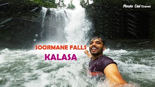 Soormane Water Falls Kalasa  Awesome Water falls near Horanadu Chikkamangaluru [upl. by Reidid]