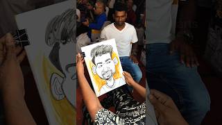 Best caricature artist in Chennai performs live caricature in receptioncaricatureartist velvomart [upl. by Lillith235]