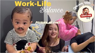 Realistic Day in The Life As A Mom of One 🐥👼 WorkLife Balance 🫶🏻 [upl. by Giffer431]