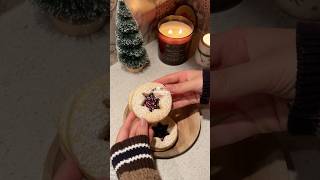 Linzer cookies cookies christmas [upl. by Ynnoj]